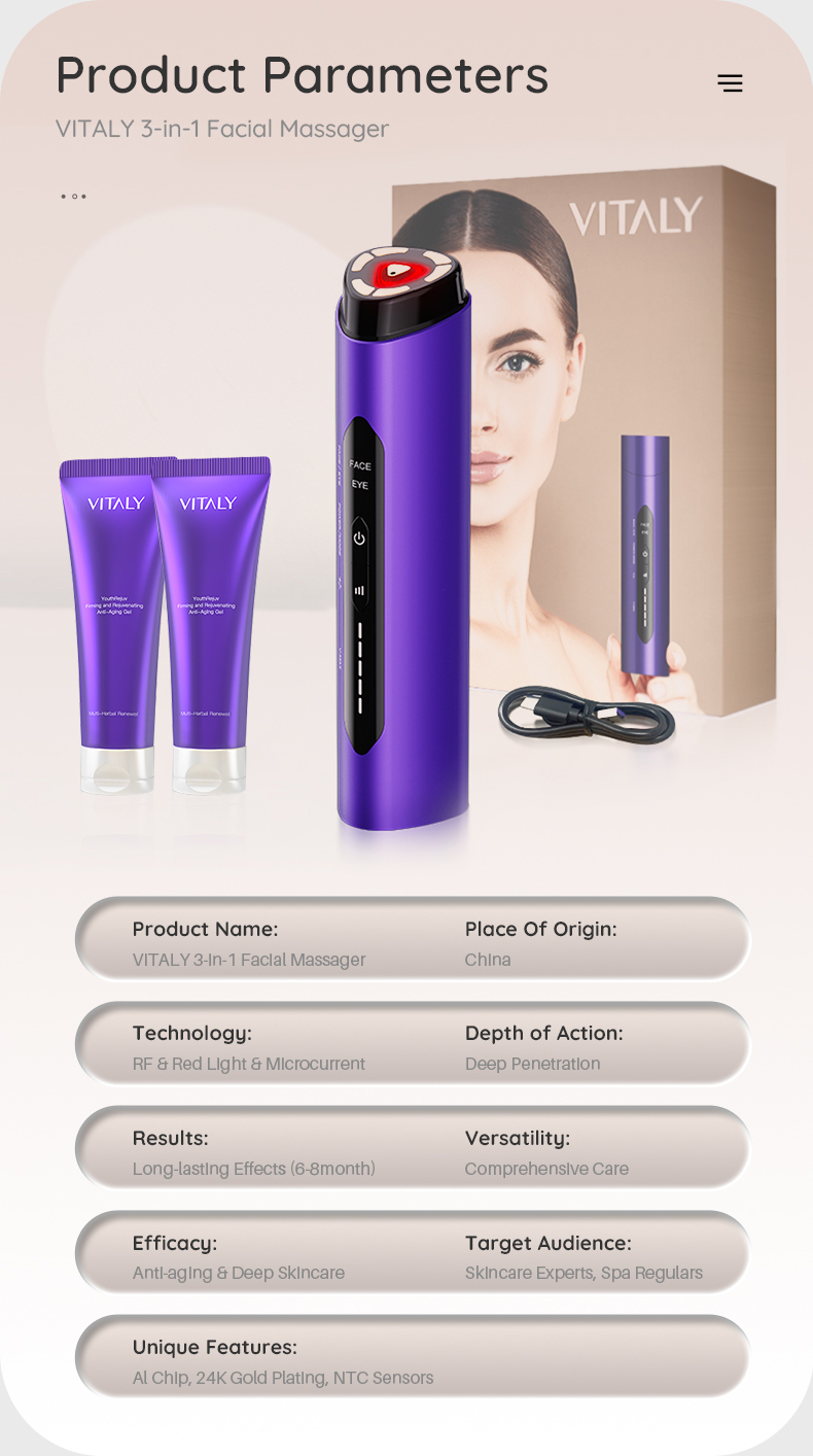 VITALY 3-in-1 Facial Massager Beauty Device-12